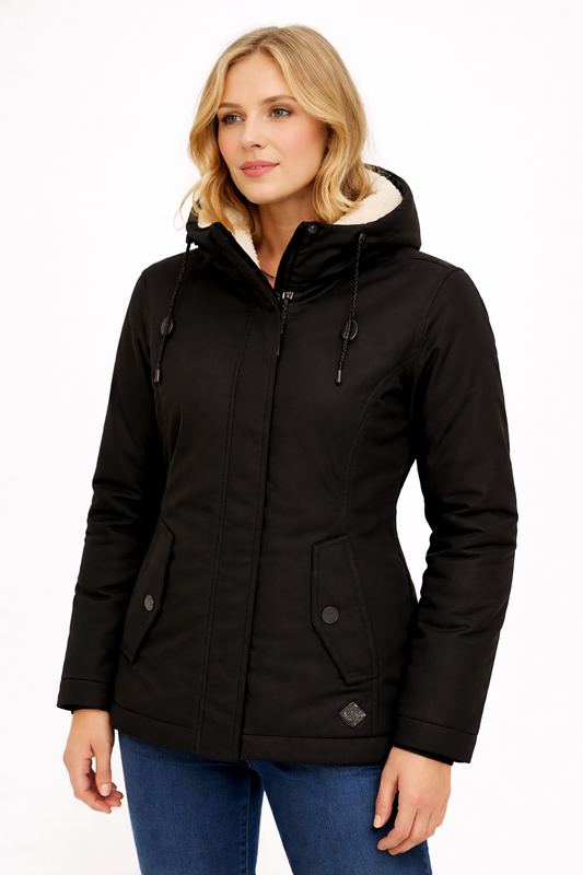 Serena – Lange Waterdichte Winterjas voor Dames | Warm, Elegant & Praktisch