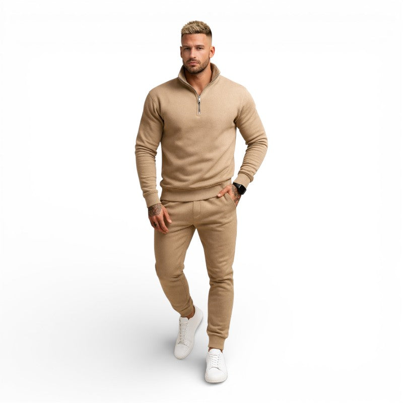 ELORIA | Modern Trainingspak voor Heren met Half-Zip Sweater